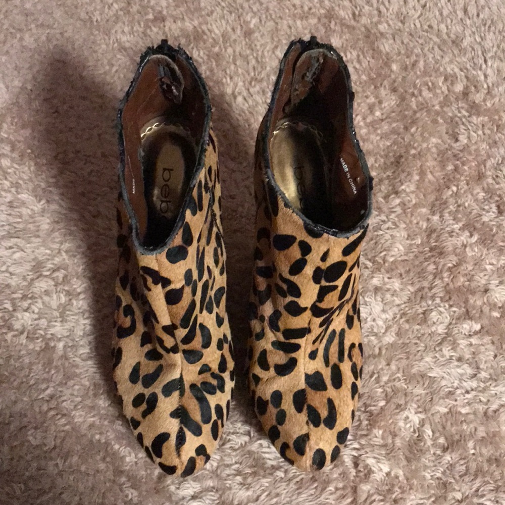 Cheeetah booties